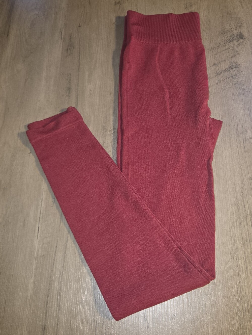 No Boundaries Maroon Red Seamless High Waisted Leggings S